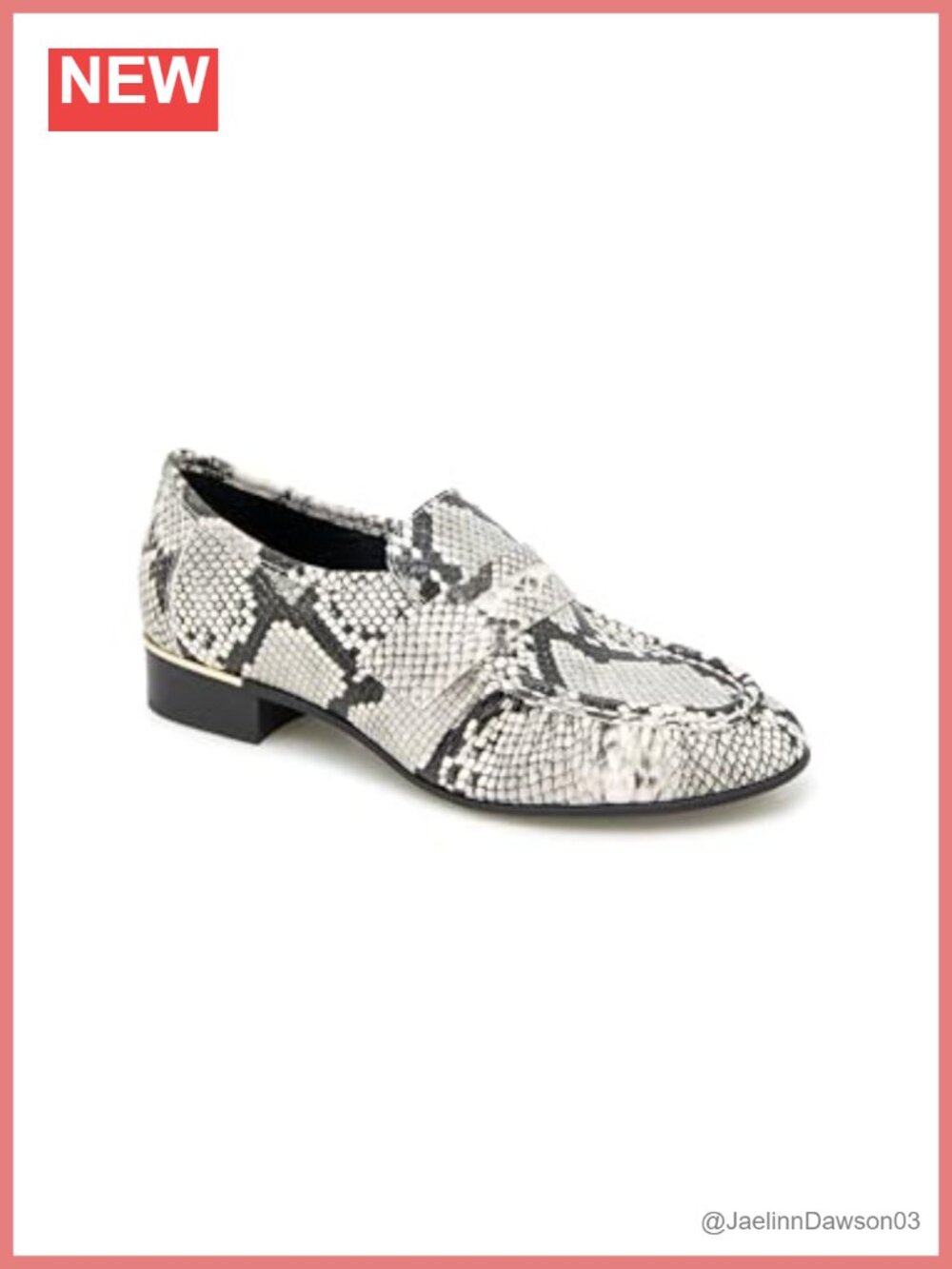 Women's Block Heel Loafer Flats, PU Leather Comfort Cushion Slip-On